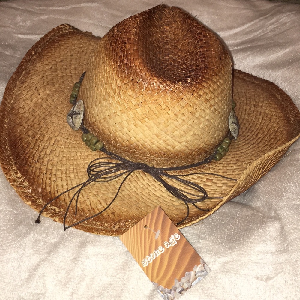 Brown Straw Hat